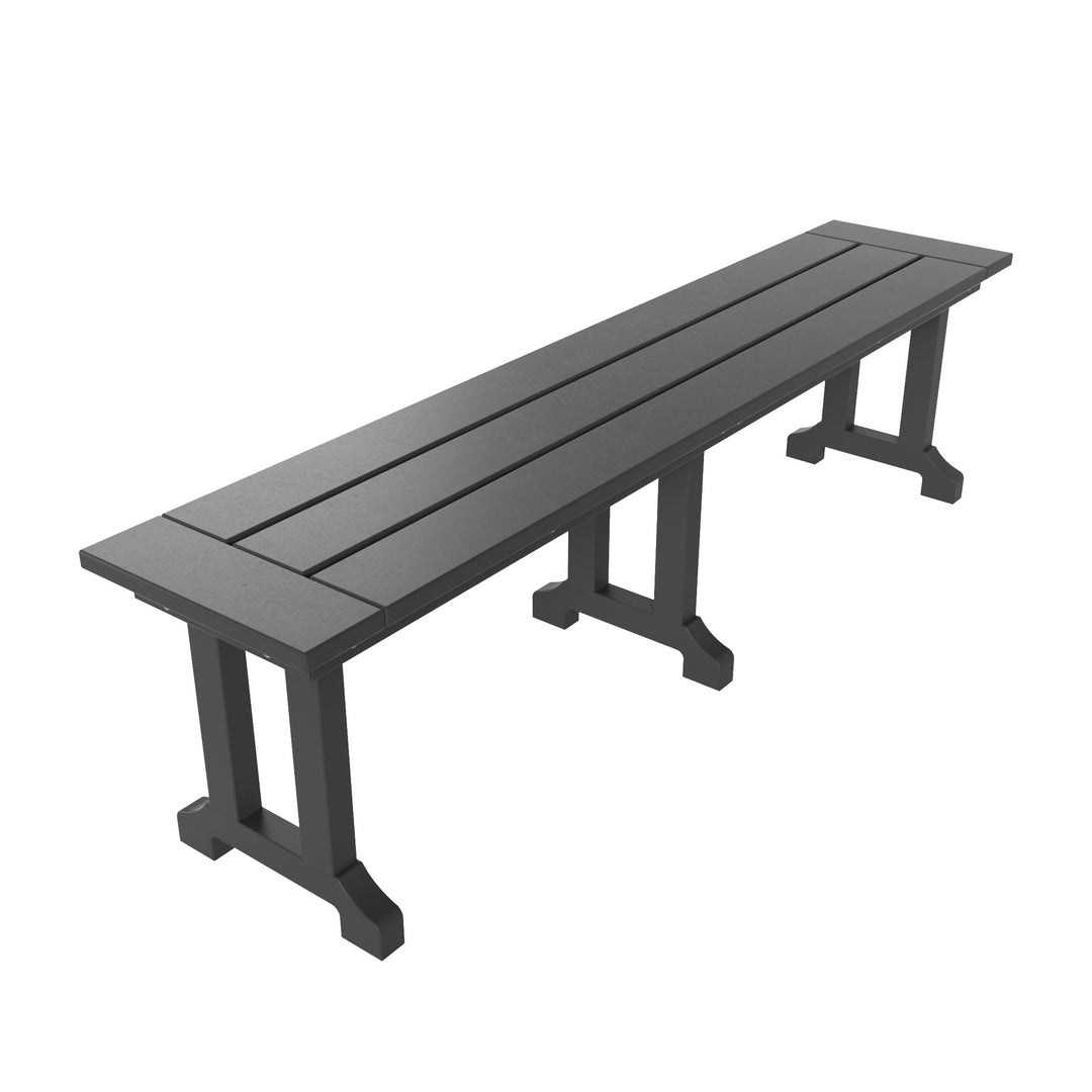 Malibu Outdoor Patio Dining Bench
