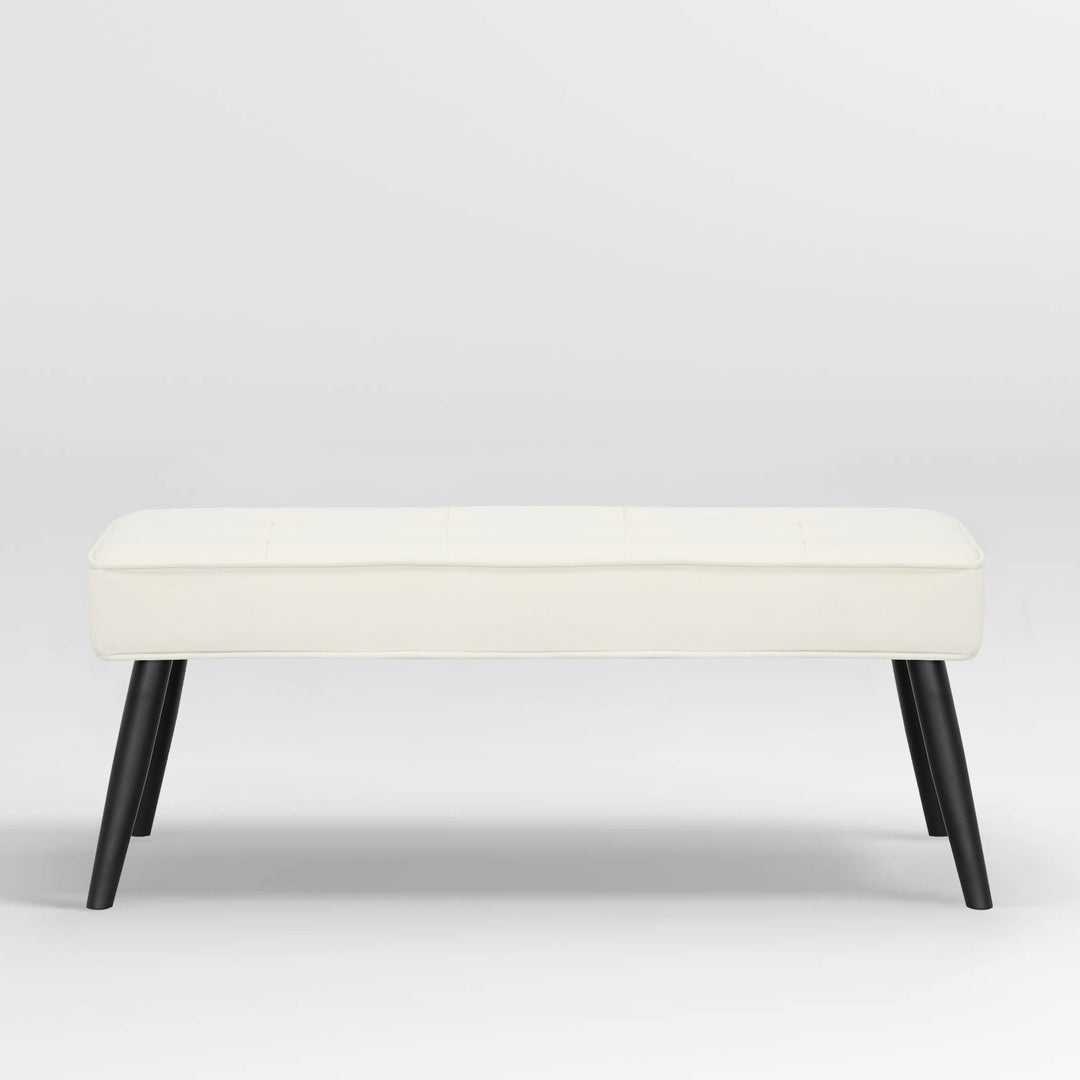 Wordford Tufted Velvet Upholstered Bench