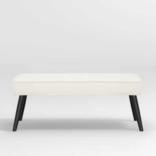 Wordford Tufted Velvet Upholstered Bench