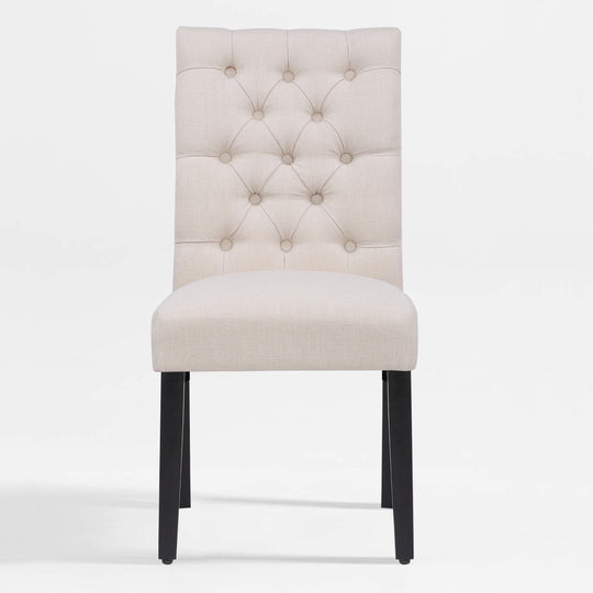 Hayes Upholstered Button Tufted Dining Chair