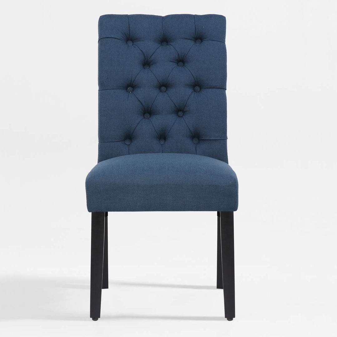 Hayes Upholstered Button Tufted Dining Chair