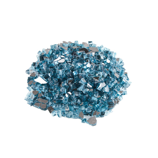 Sansom Fire Pit Fire Glass Tempered Glass Rocks for Fireplace