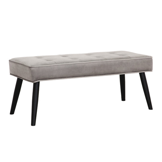 Wordford Tufted Velvet Upholstered Bench