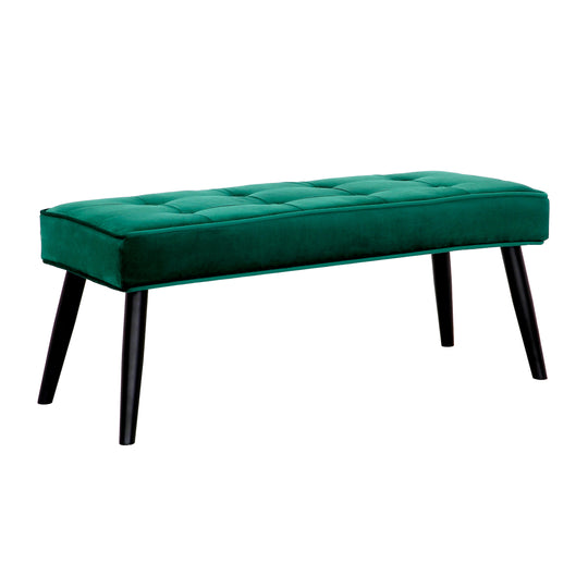 Wordford Tufted Velvet Upholstered Bench