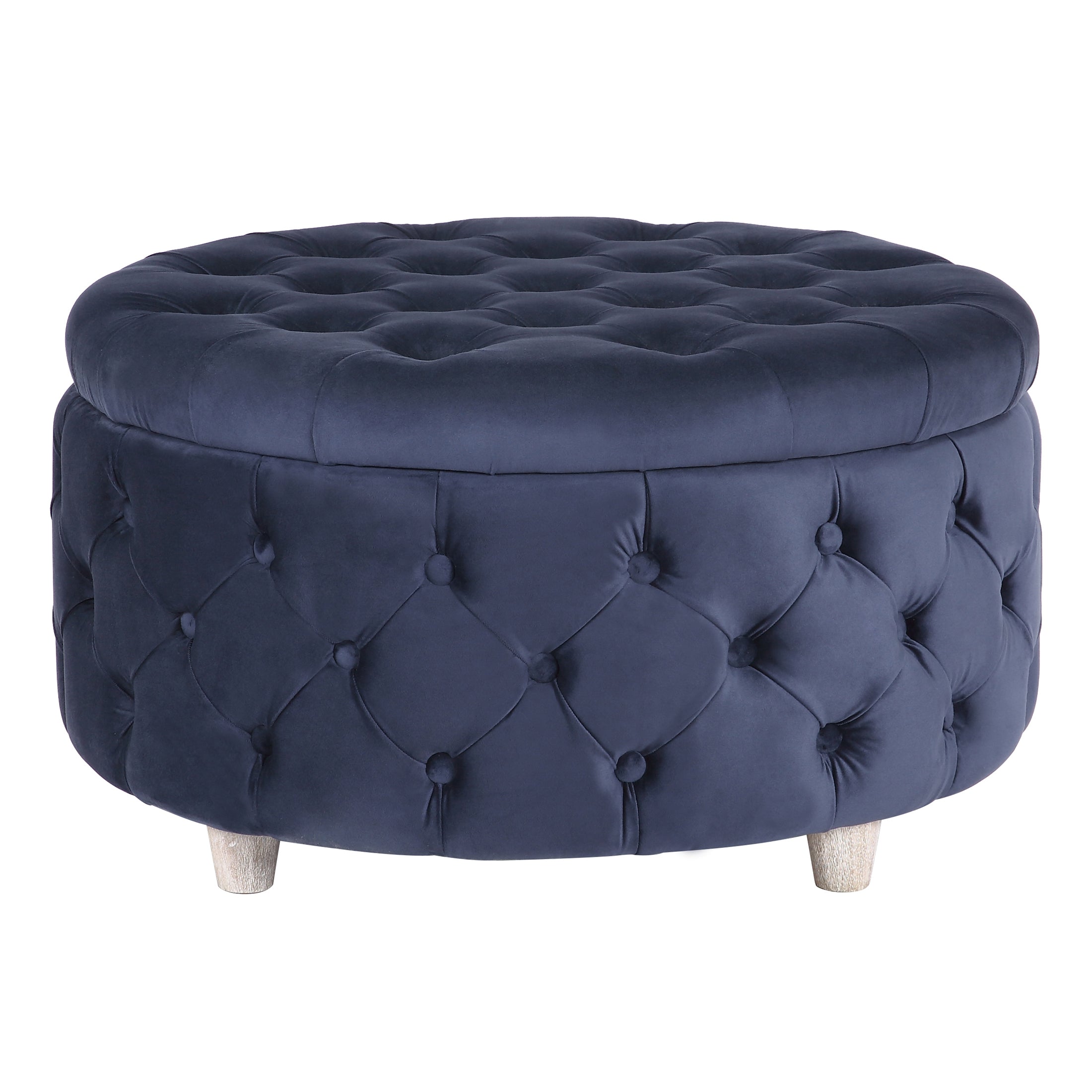 WestinTrends Genevieve 21 Wide Square Upholstered Cushion Ottoman Foot  Stool