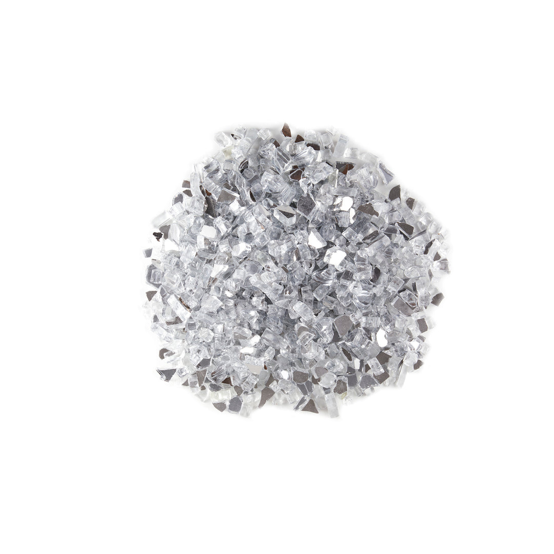 Sansom Fire Pit Fire Glass Tempered Glass Rocks for Fireplace
