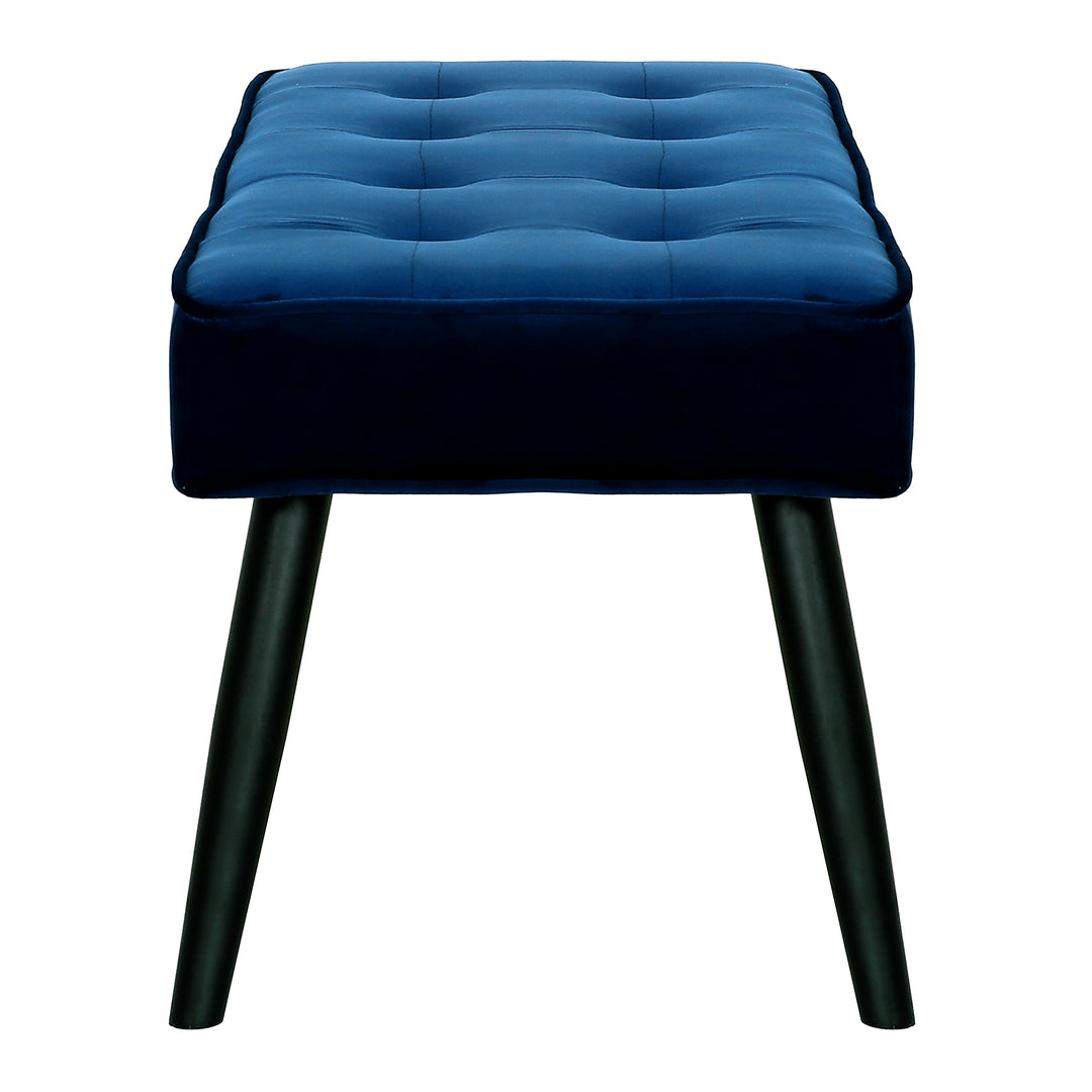 Wordford Tufted Velvet Upholstered Bench