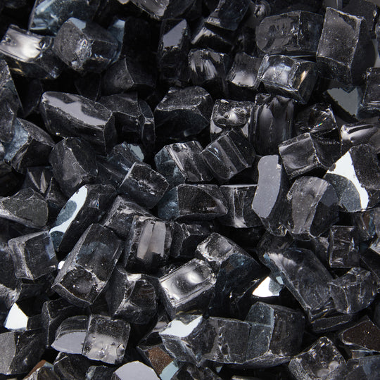 Sansom Fire Pit Fire Glass Tempered Glass Rocks for Fireplace
