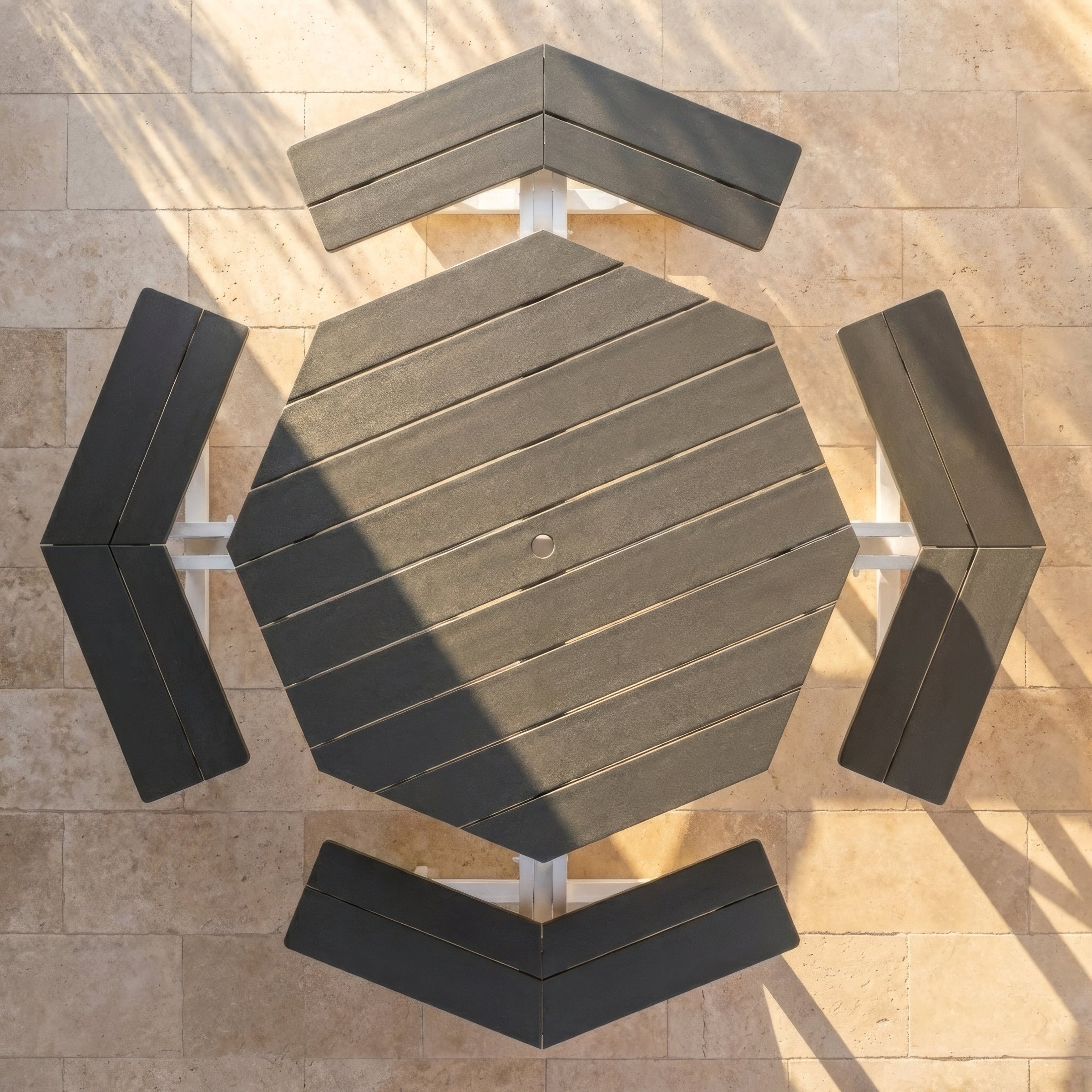 Octagon Outdoor Table