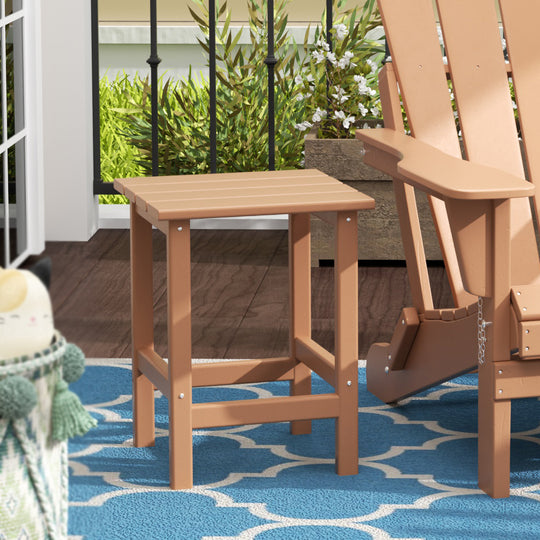 Malibu Outdoor Patio Adirondack Side Table