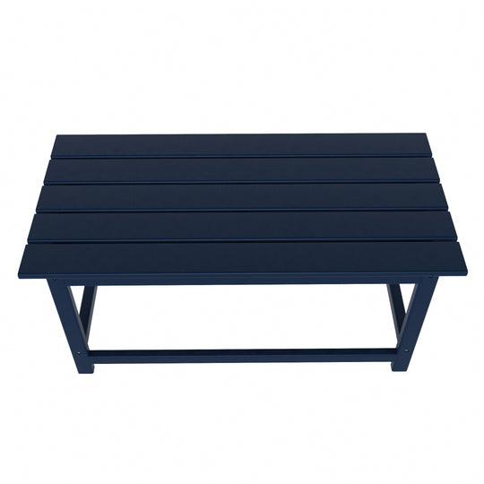 Malibu Outdoor Patio Classic Adirondack Coffee Table