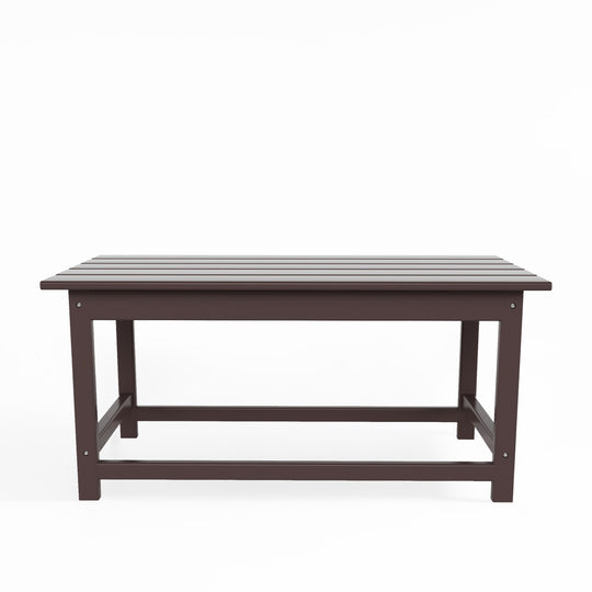 Malibu Outdoor Patio Classic Adirondack Coffee Table