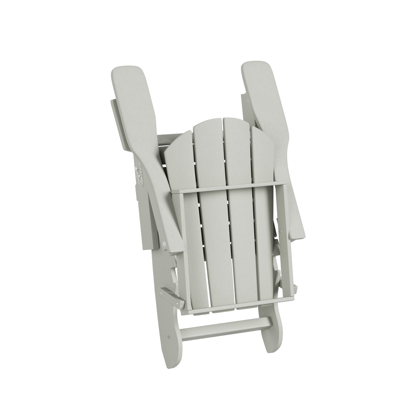 Malibu 12-Piece Outdoor Folding Adirondack Chair with Ottoman and Side Table Set