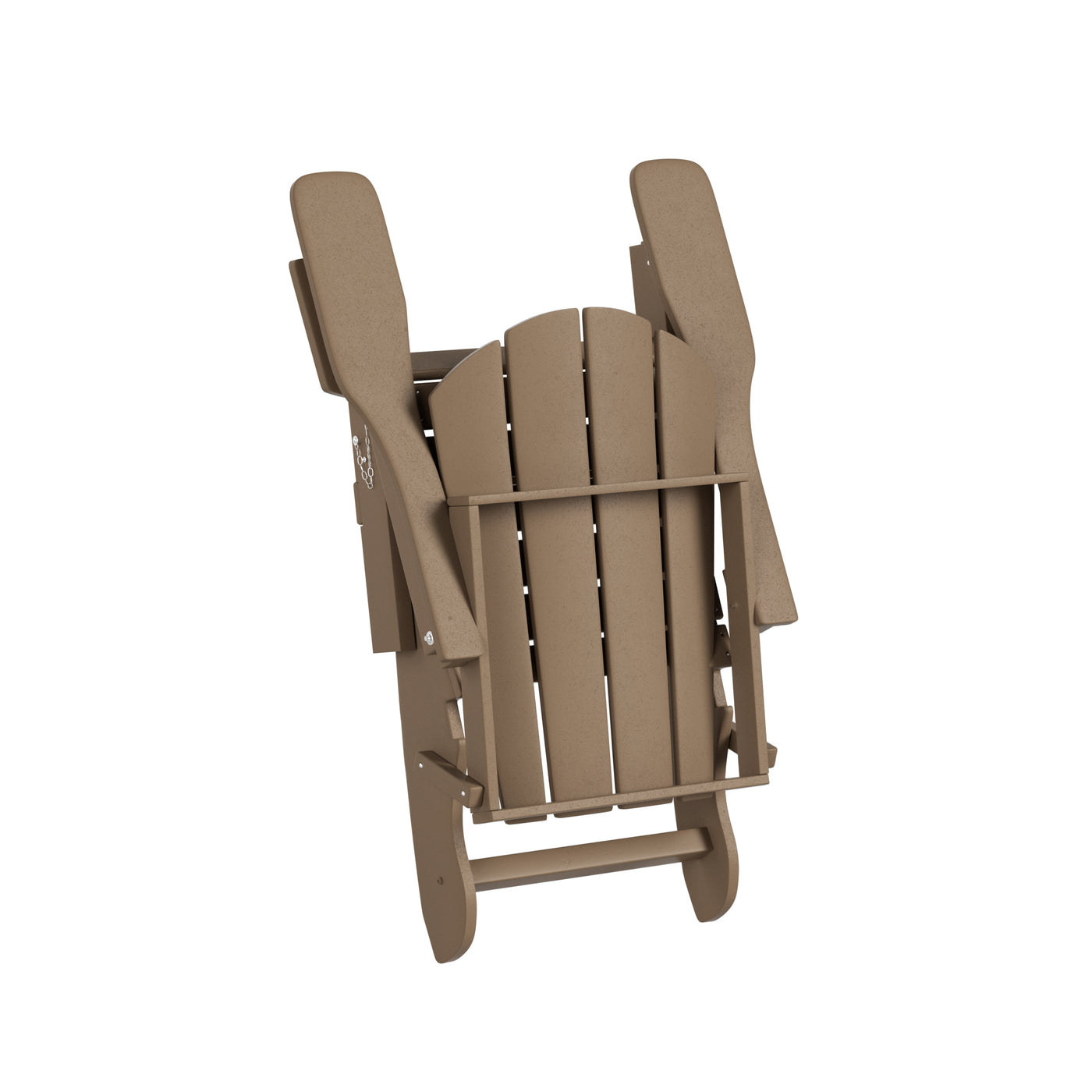Malibu Outdoor Folding Poly Adirondack Chair (Set of 8)