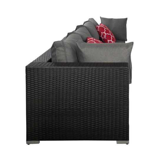 Irvine 4-Piece Outdoor Patio Rattan Wicker Sofa Set