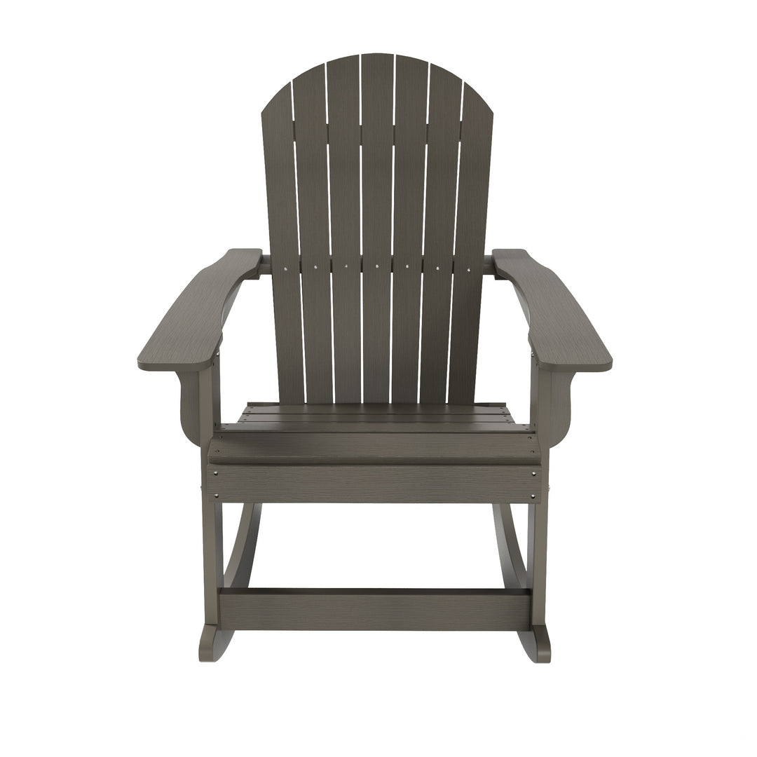 Tuscany HIPS Outdoor Adirondack Rocking Chair (Set of 2)