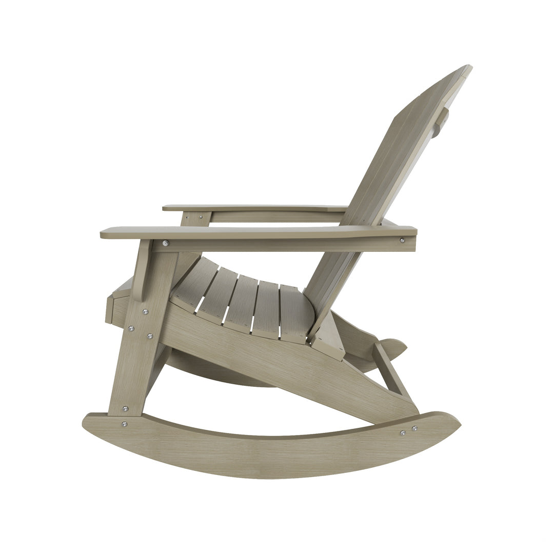 Tuscany HIPS Outdoor Adirondack Rocking Chair