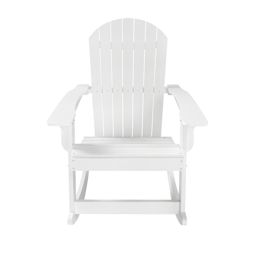 Tuscany HIPS Outdoor Adirondack Rocking Chair (Set of 2)