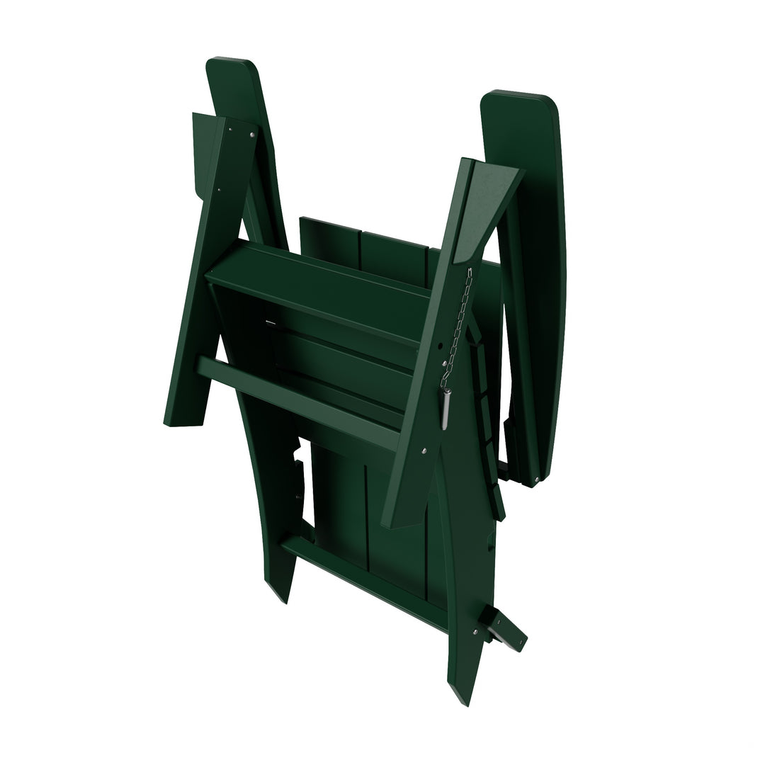 Ashore Modern Outdoor Folding Adirondack Chair (Set of 8)