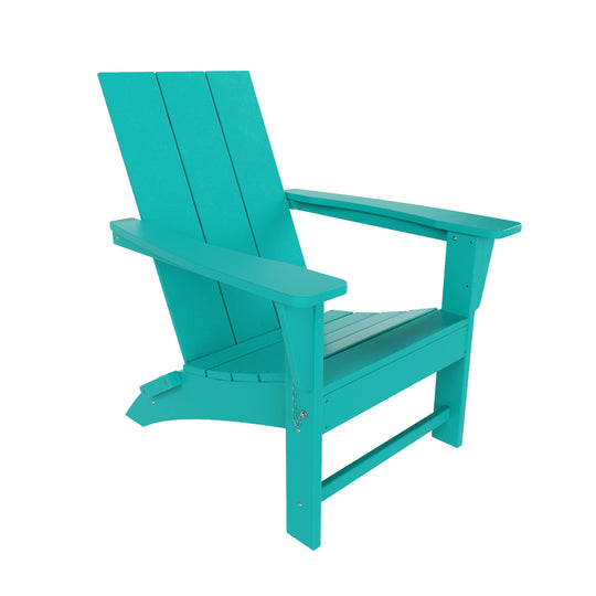 Ashore Modern Outdoor Folding Adirondack Chair (Set of 4)