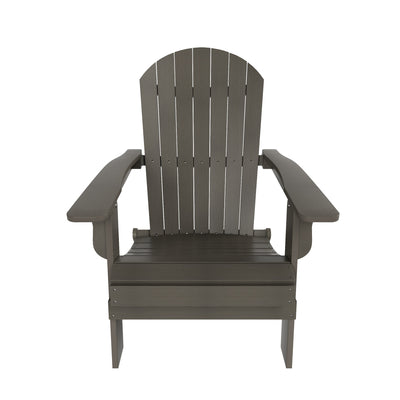 Tuscany HIPS Outdoor Folding Adirondack Chair (Set of 8)