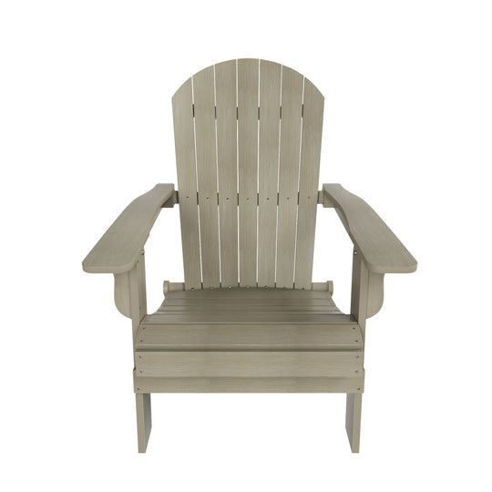 Tuscany HIPS Outdoor Folding Adirondack Chair (Set of 8)