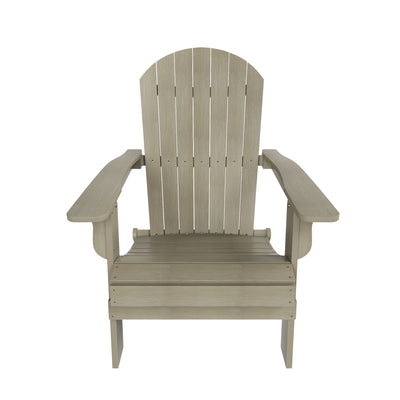 Tuscany HIPS Outdoor Folding Adirondack Chair (Set of 4)
