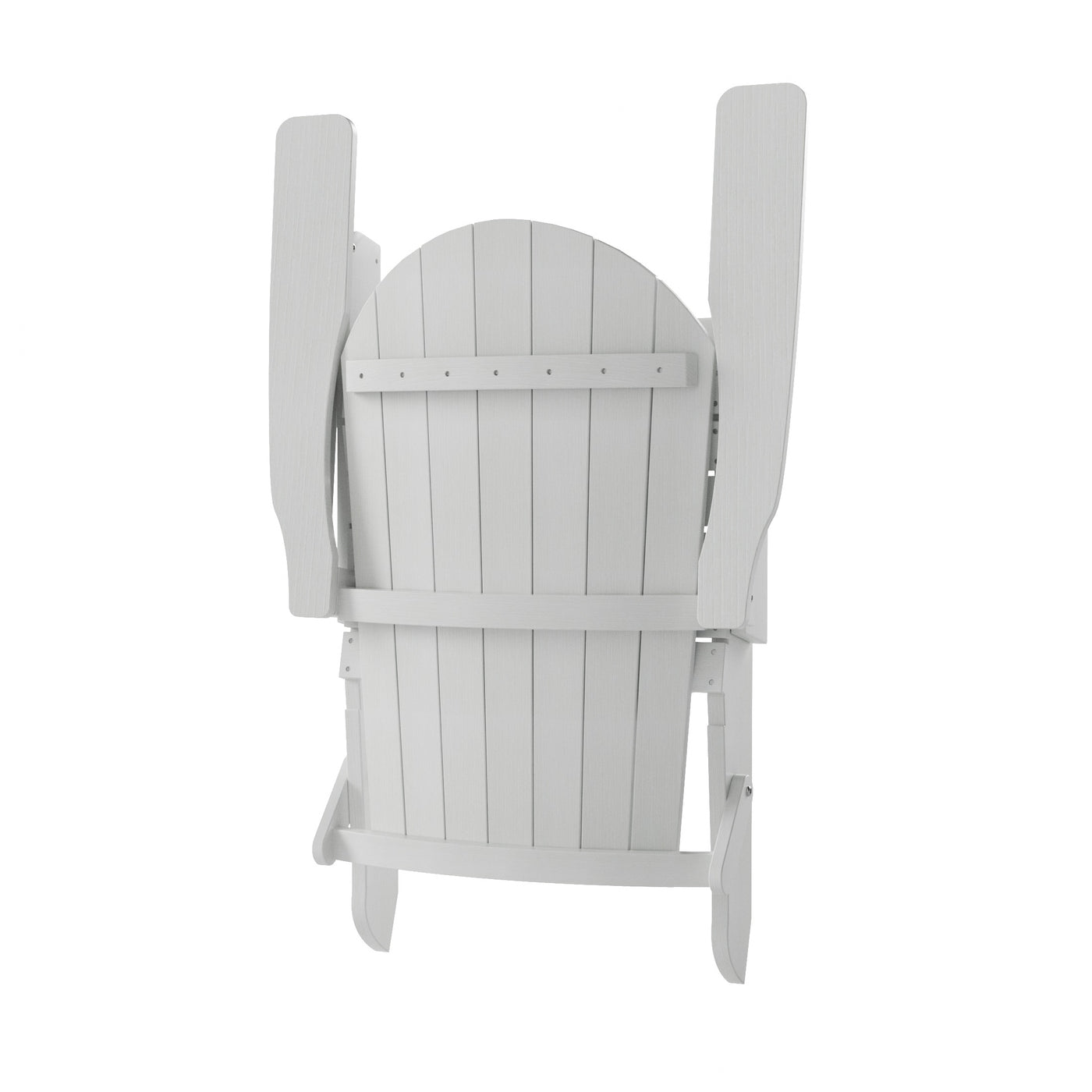 Tuscany HIPS 7-Piece Outdoor Folding Adirondack Chair With Coffee Table and Side Table Set