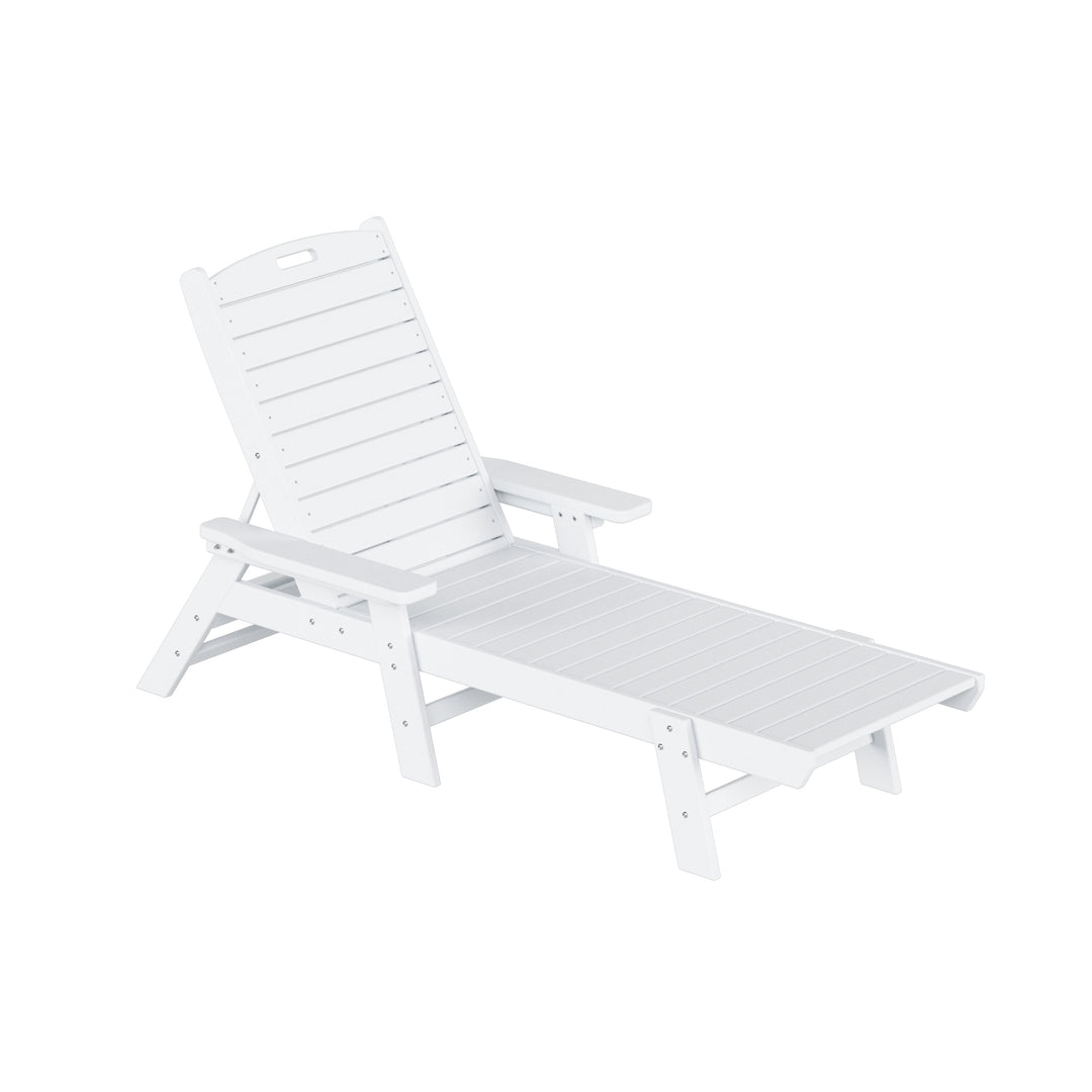 Malibu Poly Reclining Chaise Lounge