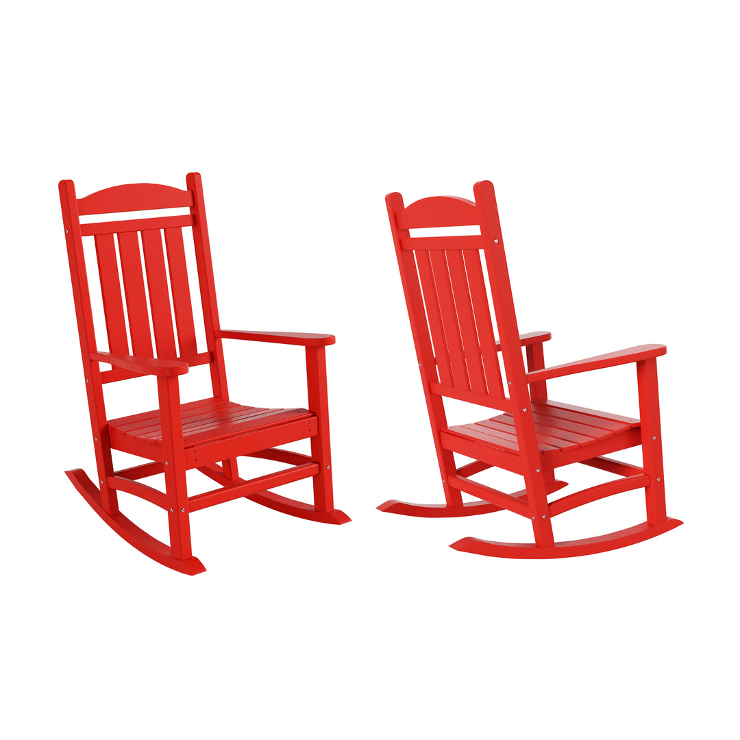 Malibu 2-Piece set Outdoor / Patio rocking chairs ( 2 seater )