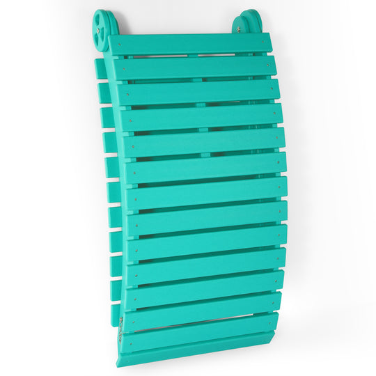 Outdoor HDPE In-Pool Patio Chaise Lounge Chair With Wheels