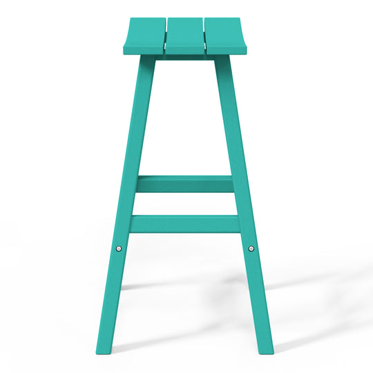 Malibu 2 piece set of 29" height Outdoor / Patio Saddle bar stools