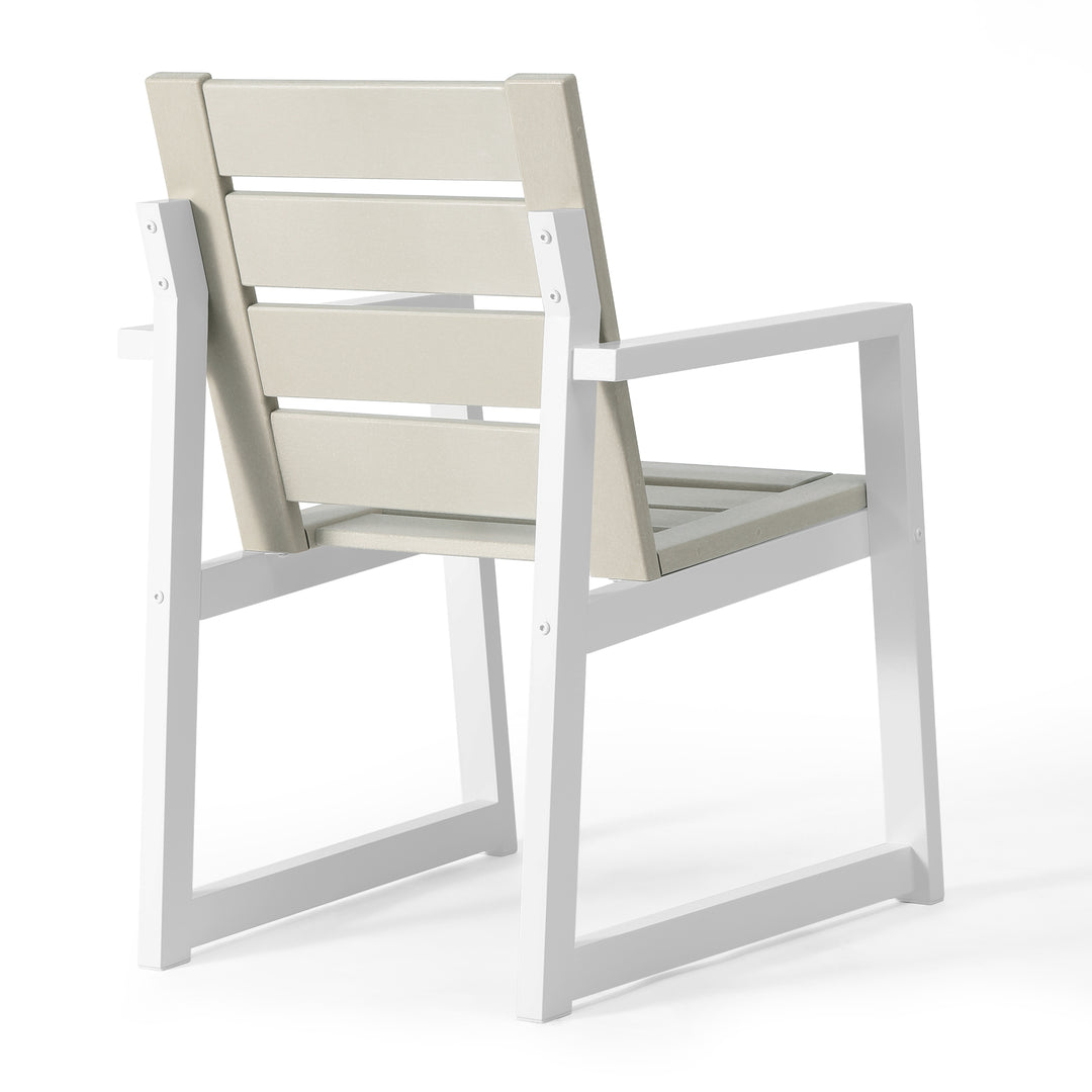 Cape May HDPE Outdoor Patio Dining Arm Chair