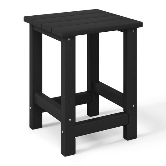 Malibu Kids Outdoor Patio Furniture HDPE Adirondack Square Side Table