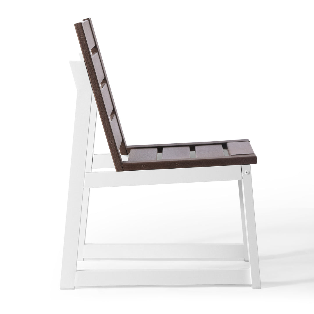 Cape May HDPE Outdoor Patio Dining Side Chair