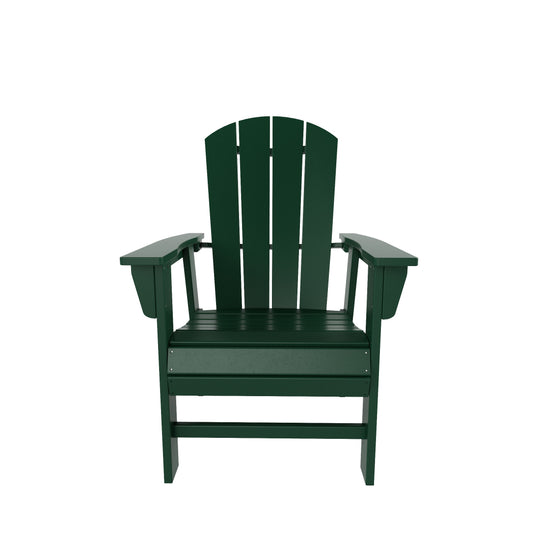 Malibu Outdoor Patio Classic Adirondack Dining Chair