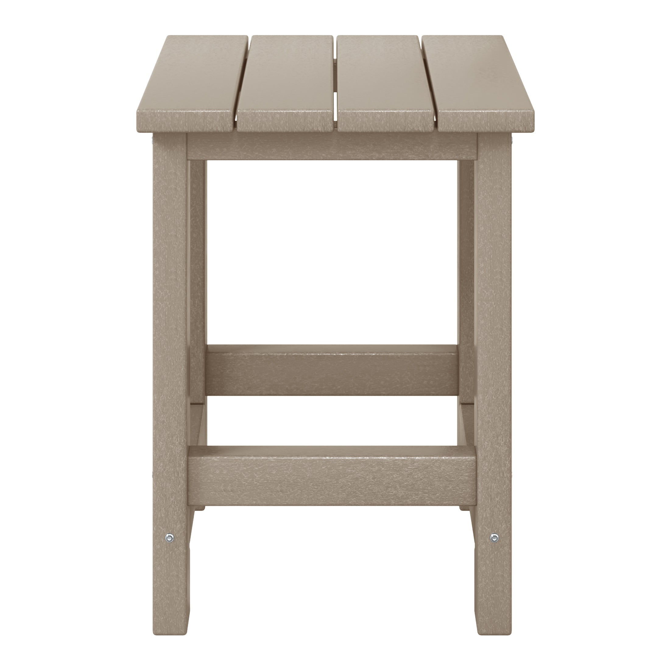 Malibu Kids Outdoor Patio Furniture HDPE Adirondack Square Side Table