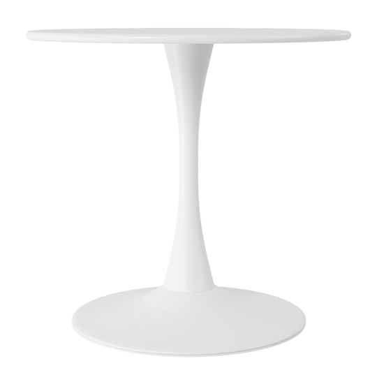 Playa 31.5" Round Outdoor Indoor Metal Cocktail Dining Table