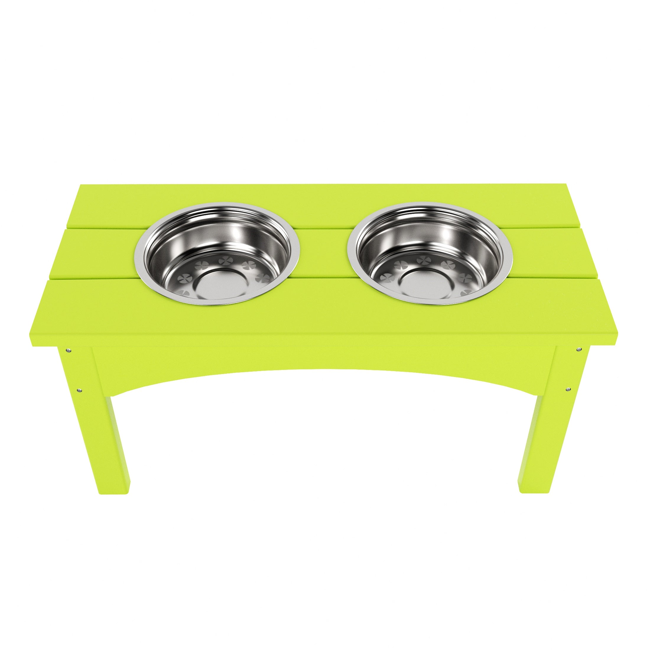 Malibu HDPE Weather Resistant Elevated Pet Feeder