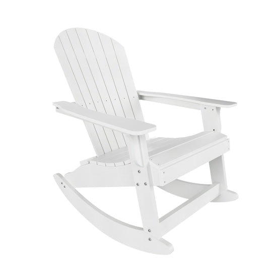 Tuscany Outdoor Patio All-weather Adirondack Rocking Chair