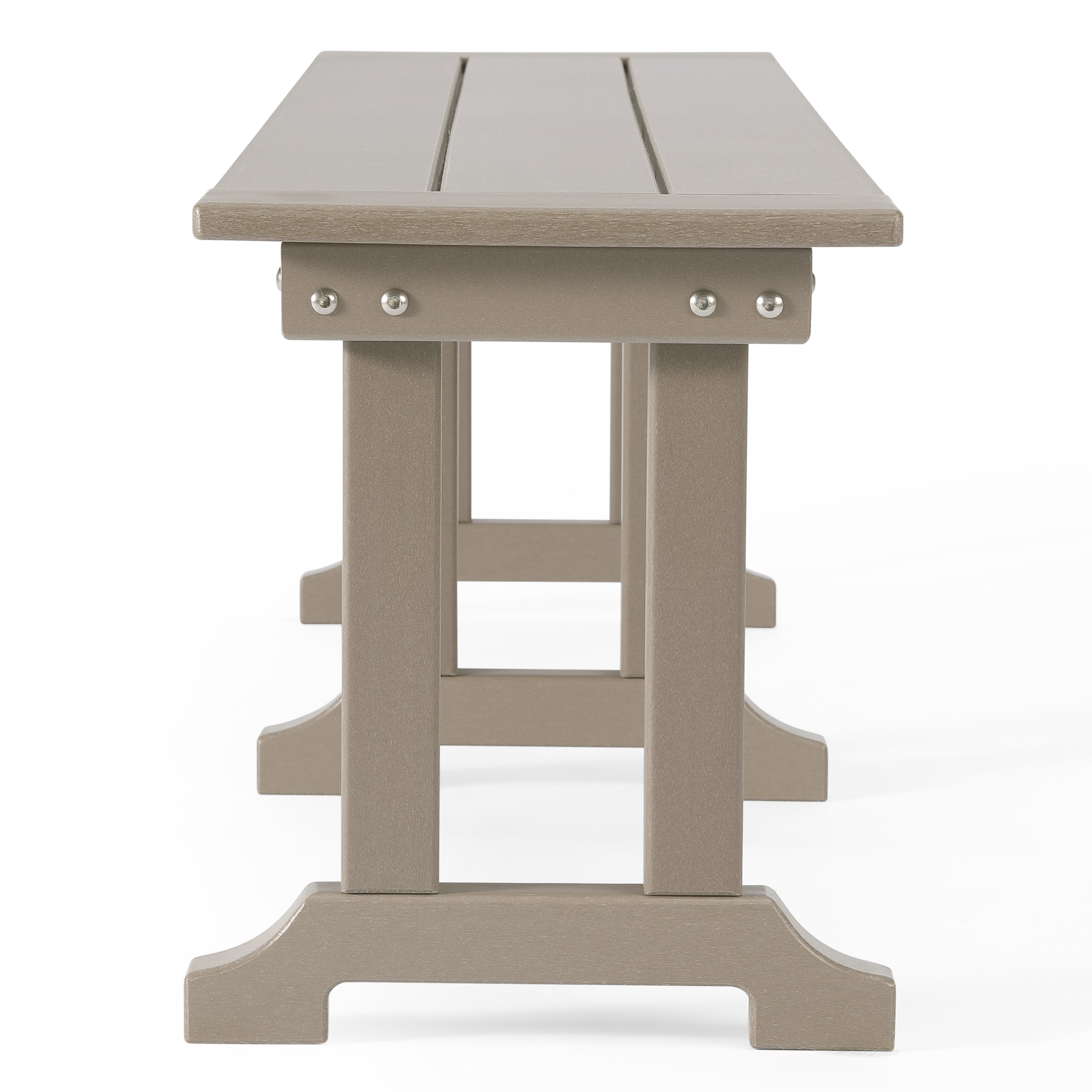 Ashore 6 Piece Outdoor Patio Dining Table and Armchair Dining Bench Set