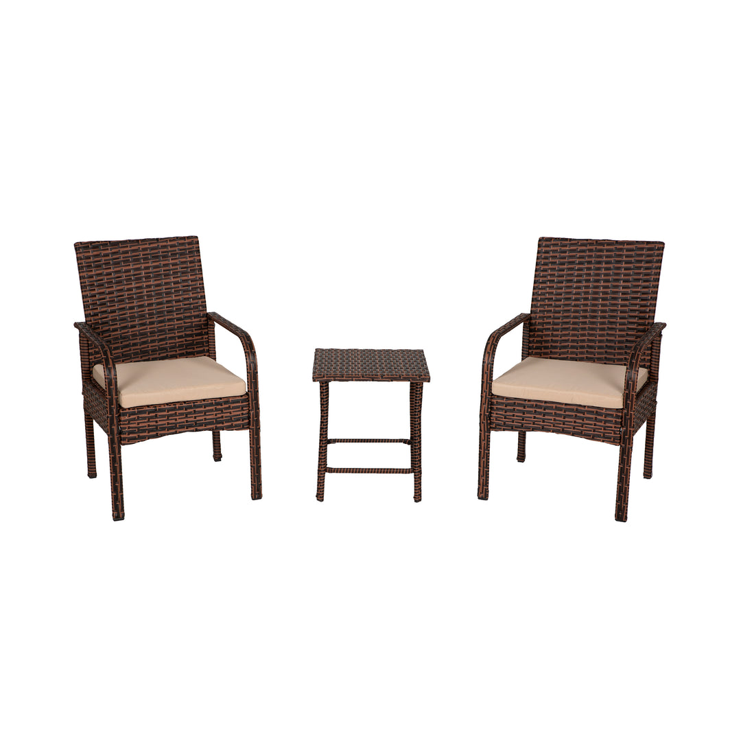 Roadhill 3-Piece Outdoor Patio Modern Conversation Set