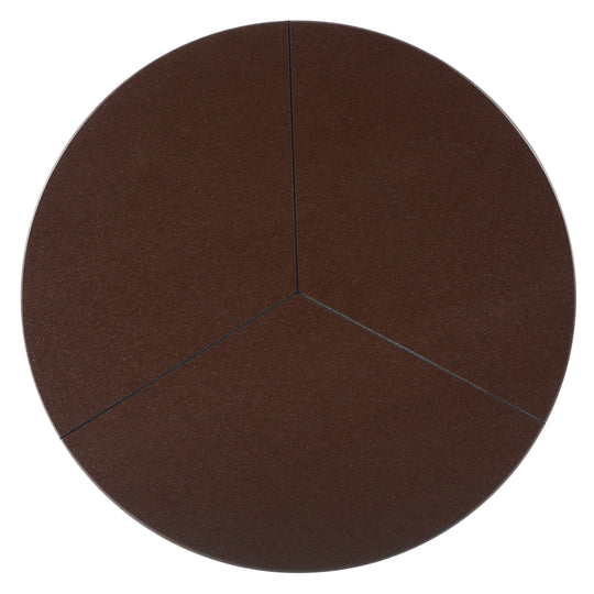 Pacifica HDPE Plastic Outdoor Round Adirondack Patio Side Table