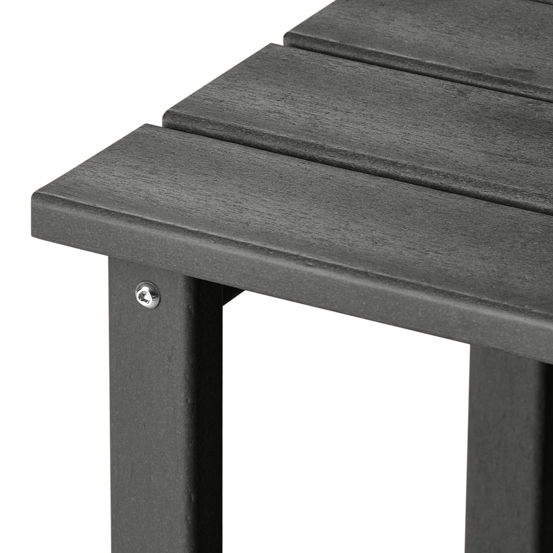 Malibu 14" square outdoor Side table for Adirondack chair