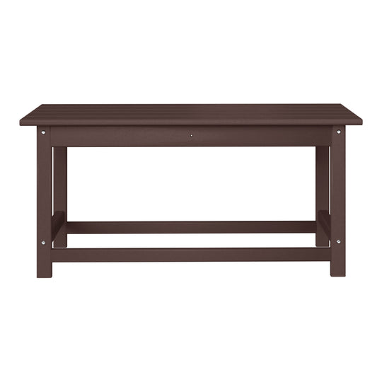 Malibu 35" length outdoor Coffee table for Adirondack chair