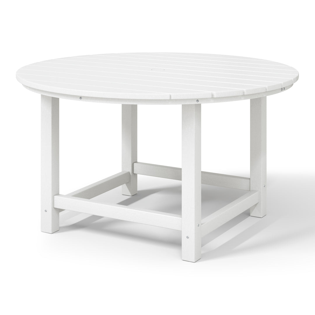 Malibu Kids Outdoor Patio Furniture HDPE Round Dining Table