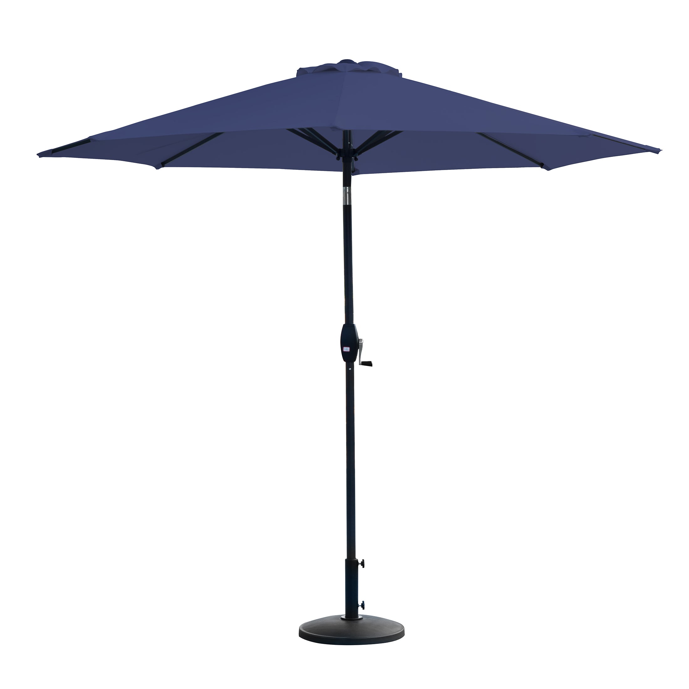 Paolo 9 ft. Patio Table Umbrella with tilt, crank features and free standing weight base kit
