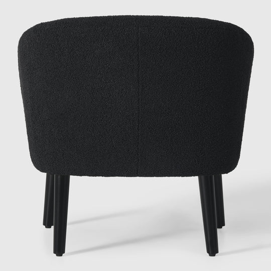 Alexandria 29" Wide Mid Century Modern Club Barrel Accent Armchair