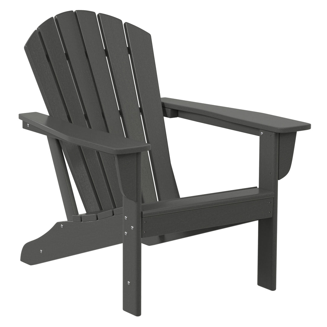 Dylan Outdoor Adirondack Chair With Ottoman 4-Piece Set