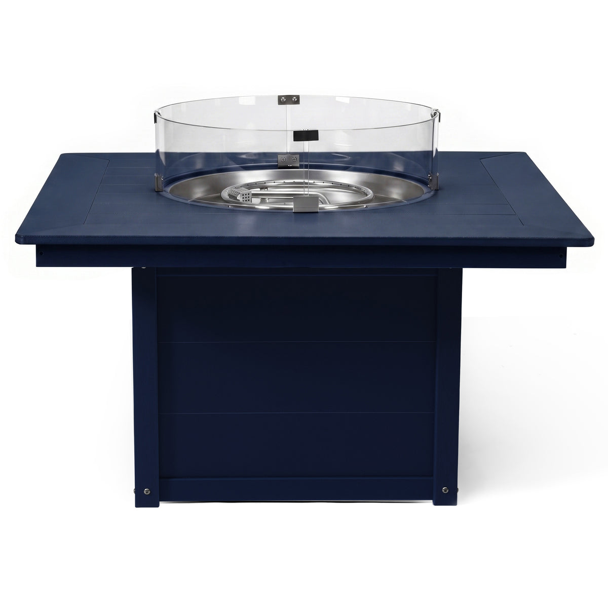 Helios 42" Modern Outdoor Patio Propane Square Fire Pit Table